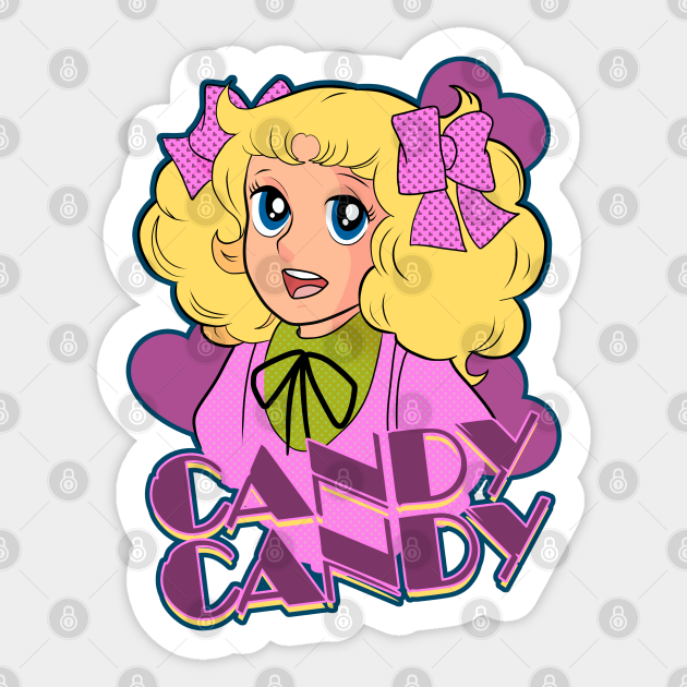 Candy Candy Candy Candy Sticker TeePublic